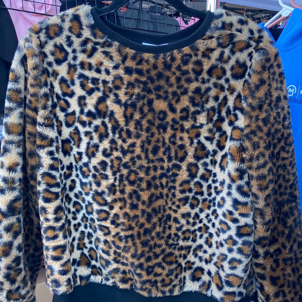 For The Republic Leopard Print Sweater